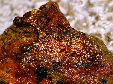 Photograph Natural Fire Agate Gemstone Rough Mineral Specimen 67.3g Arizona Gemstone FM002