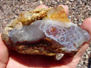 10 Pounds Slaughter Mountain Fire Agate Rough For Sale SLR100 Image 4 Stone 2