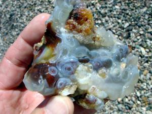 10 Pounds Slaughter Mountain Fire Agate Rough For Sale SLR100 Image 1 Stone 6