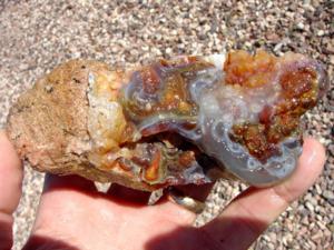 10 Pounds Slaughter Mountain Fire Agate Rough For Sale SLR100 Image 1 Stone 7