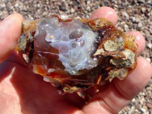 10 Pounds Slaughter Mountain Fire Agate Rough For Sale SLR100 Image 1 Stone 9