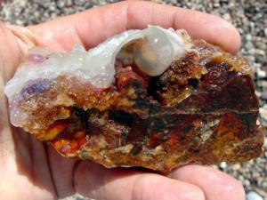 10 Pounds Slaughter Mountain Fire Agate Rough For Sale SLR100 Image 1 Stone 10