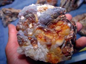 10 Pounds Slaughter Mountain Fire Agate Rough For Sale SLR100 Image 3 Stone 11