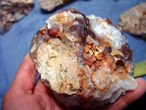 10 Pounds Slaughter Mountain Fire Agate Rough For Sale SLR100 Image 4 Stone 11
