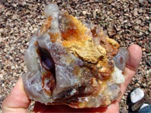 10 Pounds Slaughter Mountain Fire Agate Rough For Sale SLR100 Image 1 Stone 14