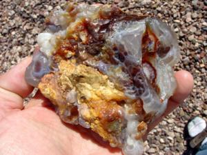 10 Pounds Slaughter Mountain Fire Agate Rough For Sale SLR100 Image 2 Stone 14