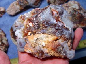 10 Pounds Slaughter Mountain Fire Agate Rough For Sale SLR100 Image 4 Stone 14
