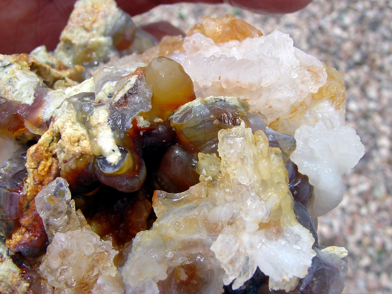 Fire Agate Rough Crystal Mineral Specimen Arizona Gemstone 15.5oz SLR086D Photo 3