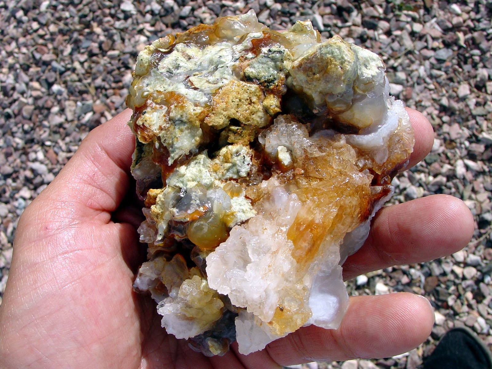 Fire Agate Rough Crystal Mineral Specimen Arizona Gemstone 15.5oz SLR086D Photo 8