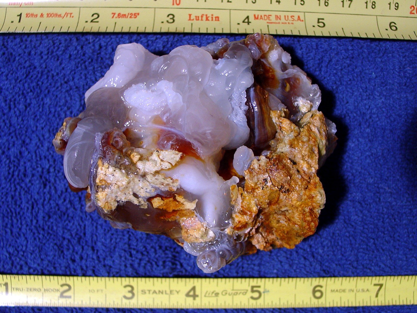 Fire Agate Rough Crystal Mineral Specimen Arizona Gemstone 15.5oz SLR086D Photo 12