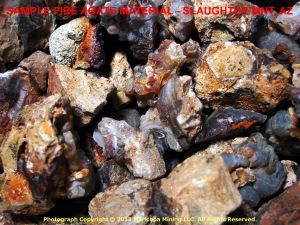 Slaughter Mountain Fire Agate Rough For Sale SLR000 Group Image 2