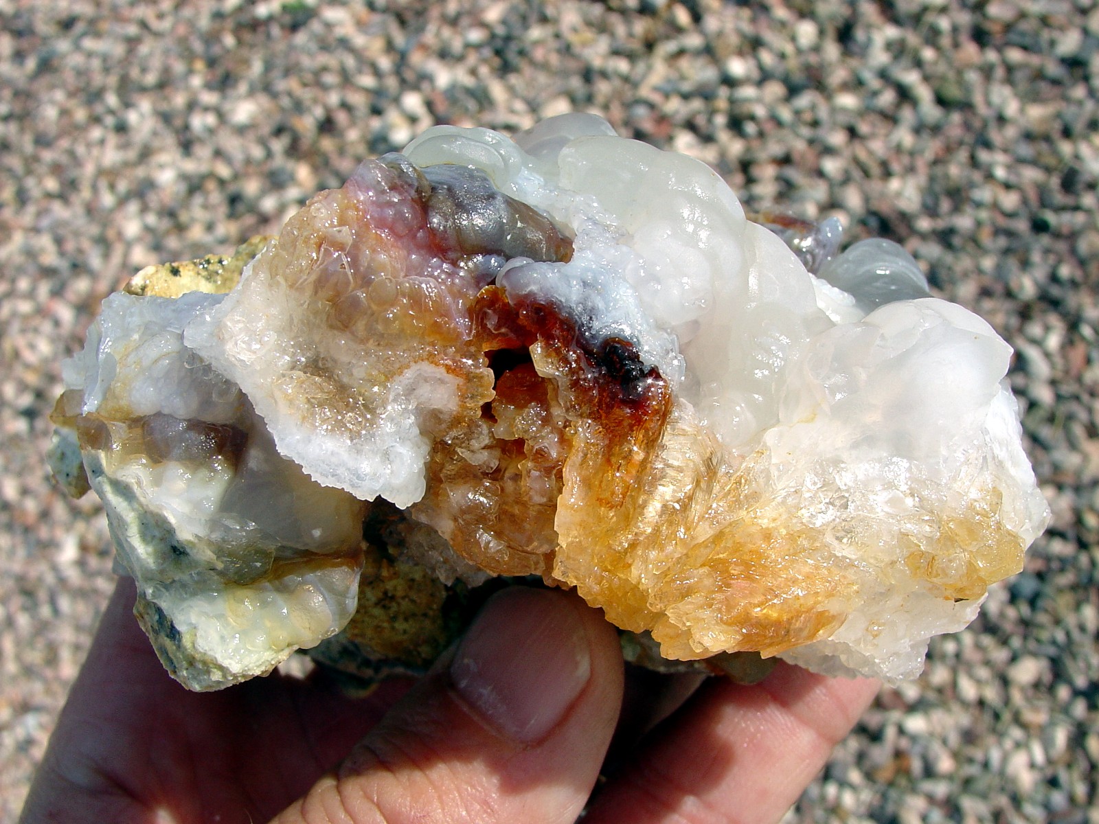 Fire Agate Rough Crystal Mineral Specimen Arizona Gemstone 15.5oz SLR086D Photo 6