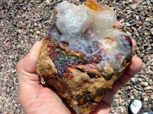 10 Pounds Slaughter Mountain Fire Agate Rough For Sale SLR100 Image 1 Stone 4