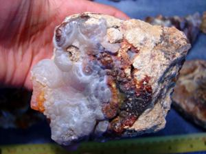 10 Pounds Slaughter Mountain Fire Agate Rough For Sale SLR100 Image 3 Stone 4