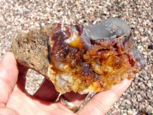 10 Pounds Slaughter Mountain Fire Agate Rough For Sale SLR100 Image 2 Stone 7