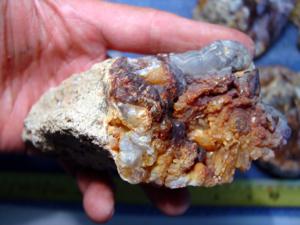 10 Pounds Slaughter Mountain Fire Agate Rough For Sale SLR100 Image 4 Stone 7