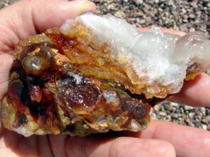 10 Pounds Slaughter Mountain Fire Agate Rough For Sale SLR100 Image 2 Stone 10