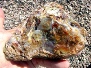 10 Pounds Slaughter Mountain Fire Agate Rough For Sale SLR100 Image 1 Stone 13