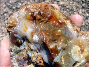 10 Pounds Slaughter Mountain Fire Agate Rough For Sale SLR100 Image 2 Stone 13