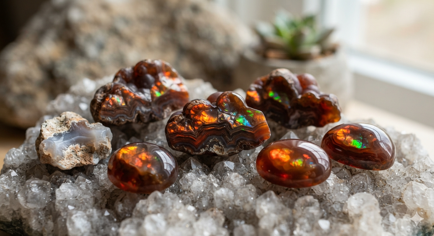 Fire Agate Healing Properties