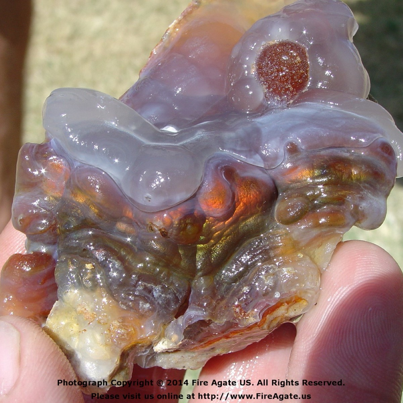Fire Agate Rough For Sale - Gemstones and Mineral Specimens